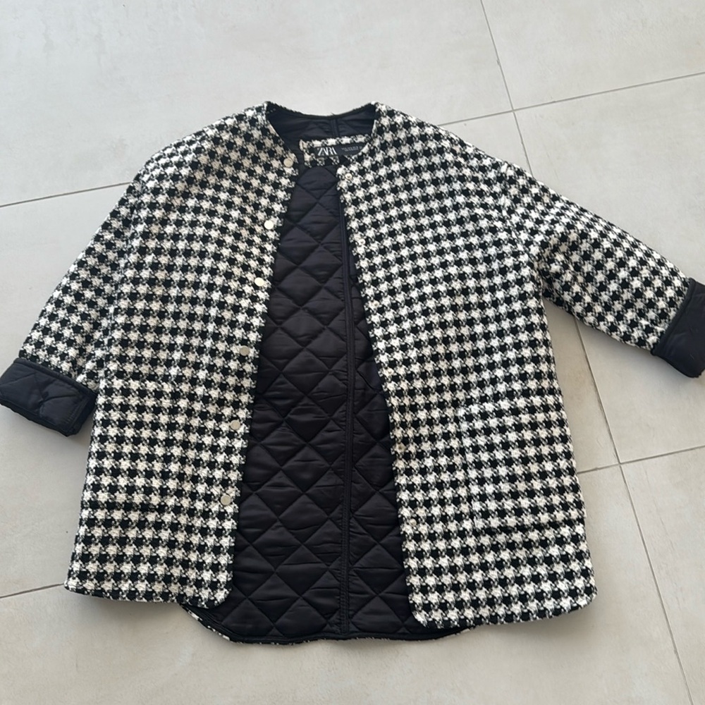 Light thin quilted jacket